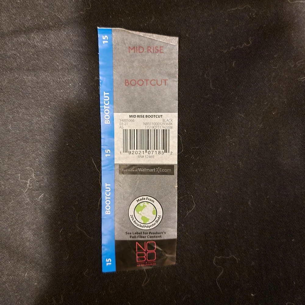 Mid-Rise Boot Cut Jeans - Picture 5 of 6